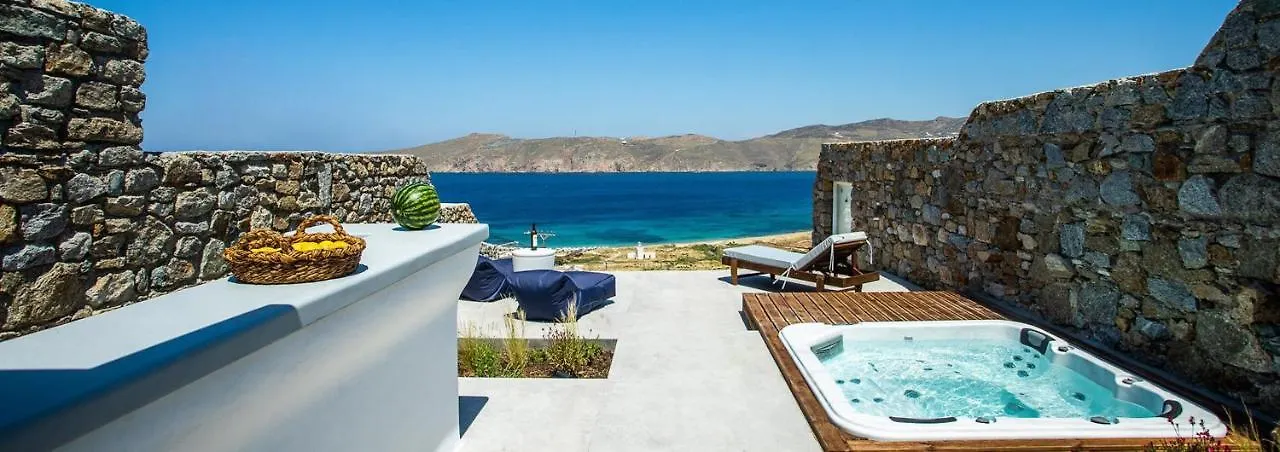 Villa Anasa Private Pool & Jacuzzi 8Pax At Panormos Panormos  Panormos (Mykonos)