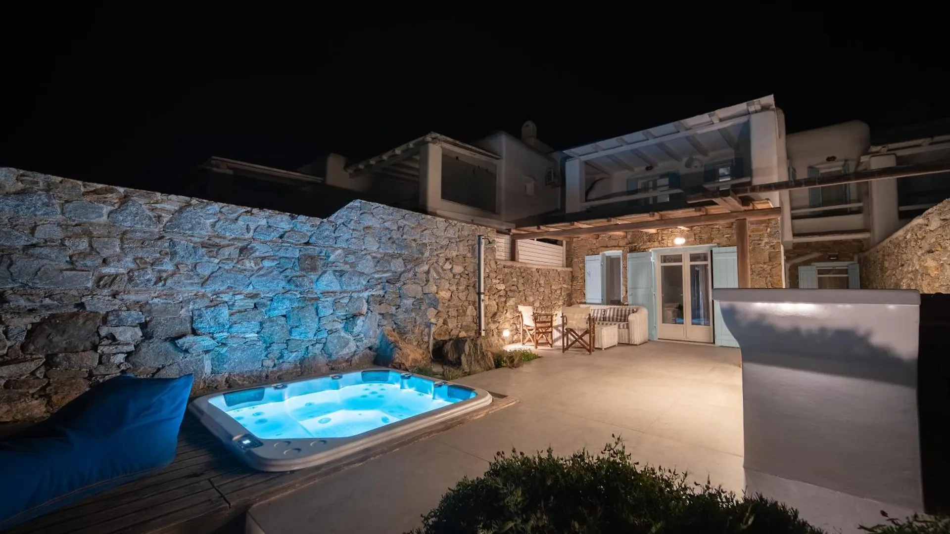Villa Anasa Private Pool & Jacuzzi 8Pax At Panormos Panormos   Panormos (Mykonos)