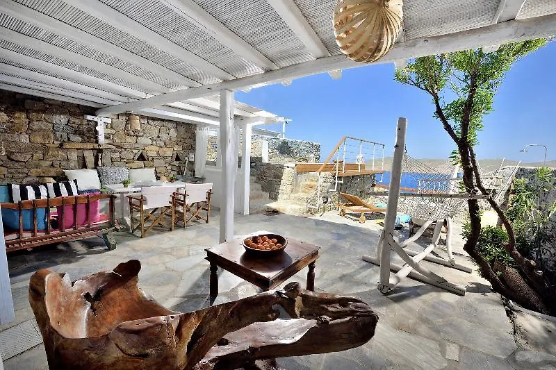 Villa Anasa Private Pool & Jacuzzi 8Pax At Panormos Panormos  0*, Panormos (Mykonos) 그리스
