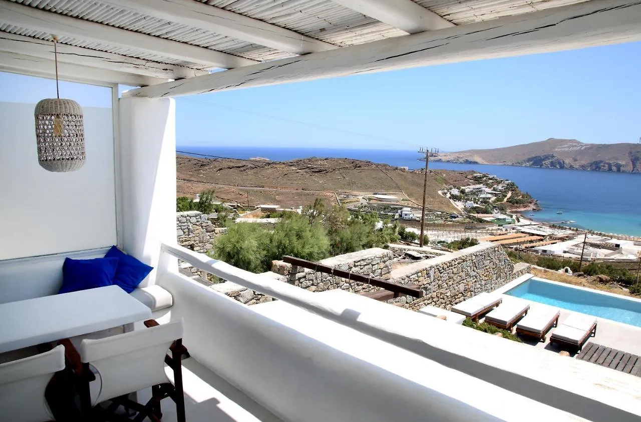 Villa Anasa Private Pool & Jacuzzi 8Pax At Panormos Panormos   Panormos (Mykonos)